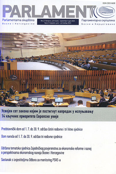 Izašao novi broj „Parlamenta“ za razdoblje srpanj – rujan 2023. godine